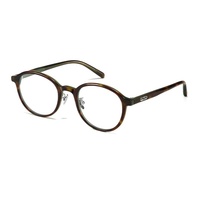 Montura de Gafas Danyang Fakem de Acetato con Diseño de Puntos de Imitación de Caparazón de Tortuga, Forma Ovalada, Ultraligera, con Bloqueo de Luz Azul