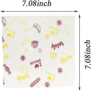 Papier d'emballage alimentaire en PE sur mesure, résistant à la graisse, pour traiteur, papier d'emballage alimentaire, papier d'emballage alimentaire sûr pour les aliments - Product Image 2