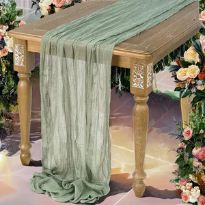 Camino de Mesa Decorativo de Tela de Queso Tejida Moderna de Lujo en Negro y Dorado para el Hogar y Hoteles, Bodas, Fiestas de Pascua - Product Image 2