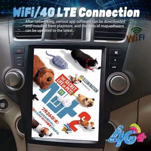 Pantalla Android 14 para Toyota Highlander 2007-2013, Navegación, Radio para Auto, Reproductor Multimedia de Video, Carplay, Estéreo, GPS, Unidad Principal - Product Image 4