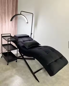 Hot Sale Modern New Design Curve Beauty Massage <b>Table</b> Salon Facial Therapy Bed Eyelash Beauty Bed - Product Image 4
