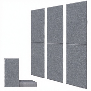 Paneles Acústicos Elásticos de Fieltro 100% Poliéster de 24 mm con Diseño de Modelo 3D, Alta Absorción de Sonido, Diseño Moderno y Lujoso - Product Image 3