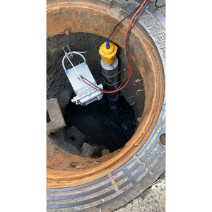 Jauge de niveau radar à impulsions 120 GHz 4-20 mA en métal 24 VDC pour la surveillance du niveau d'eau dans les canalisations municipales - Product Image 5