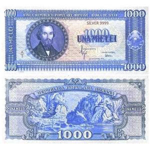 Recuerdos de Moneda Romena en Oferta, Regalos Coleccionables, Artesanías, Billetes de Banco Chapados en Plata para Mascotas - Product Image 3