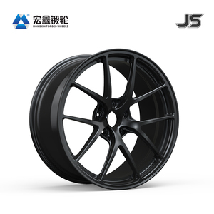 Hongxin कस्टम 18-24 इंच 5x11 2/5x130 जाली एल्यूमीनियम मिश्र धातु मैट ब्लैक वन-पीस व्हील संशोधन के लिए उपयुक्त - Product Image 6