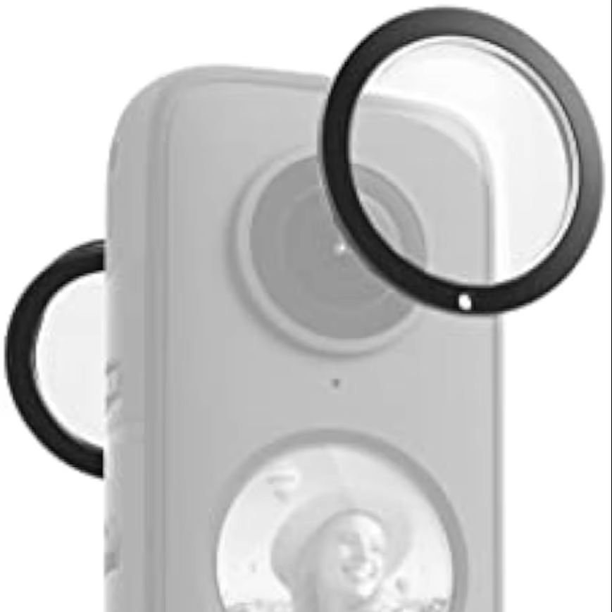 HONGDAK 2pcs Action Camera Lens Guards Protector Double Optical Coating Replacement for Insta360 ONE X2