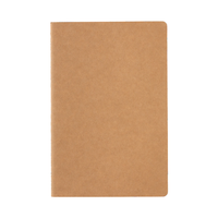 Carnet à couverture en papier kraft cousu, personnalisé, écologique, A5, recyclé, journal uni, planificateur de voyage minimaliste, cahier d'exercices, cadeau