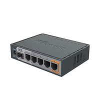 Routeur Gigabit Ethernet Mikrotik HEX S RB760iGS à 8 Ports pour les Emplacements Ne Nécessitant Pas de Connectivité Sans Fil