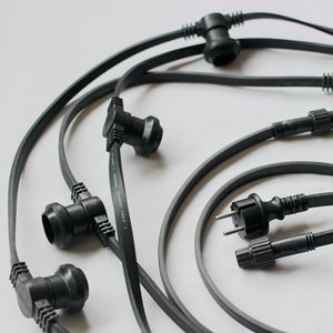 Lieferant e27 48 Fuß S14 A60 20 m 100 m Festoon Solar Holiday Garden Patio dekorativ wasserdicht im Freien LED Zeichenleuchte - Product Image 1