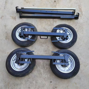 Nuevo Carro de Transporte de Vehículos Tipo Palanca con Ruedas Fijas para Elevación de Coches y Remolques, Ruedas Auxiliares - Product Image 6