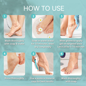 Gel <span class=keywords><strong>para</strong></span> <span class=keywords><strong>Pies</strong></span> con Extracto de Plantas Naturales, Aceite de Eucalipto, Aceite de Lavanda, Aloe Vera, Refrescante, Antiolor, Calmante, <span class=keywords><strong>Crema</strong></span> <span class=keywords><strong>para</strong></span> Masaje de <span class=keywords><strong>Pies</strong></span> - Product Image 4
