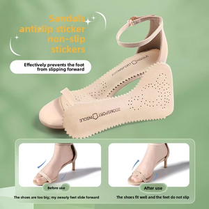 Plantillas <span class=keywords><strong>para</strong></span> <span class=keywords><strong>Sandalias</strong></span> de Tacón Alto <span class=keywords><strong>para</strong></span> Mujer, Autoadhesivas, Absorbentes del Sudor, <span class=keywords><strong>Almohadillas</strong></span> de Media Longitud <span class=keywords><strong>para</strong></span> Verano, <span class=keywords><strong>para</strong></span> Pies Sudorosos, <span class=keywords><strong>Antideslizantes</strong></span>, de Cuero Fino - Product Image 2