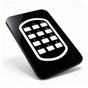 Panel Táctil Transparente Personalizado OEM, Adhesivo con Ícono de Dedo, Orificio Redondo, Acrílico Esmerilado, PVC, PET, Impresión Serigráfica - Product Image 5