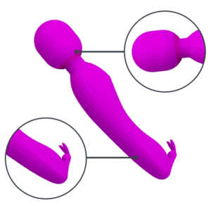 <span class=keywords><strong>Prettylove</strong></span> sans fil Super vibrant AV bâton pour femmes stimulateur de Clitoris USB Rechargeable masseur jouets sexuels pour adultes musculaires - Product Image 3