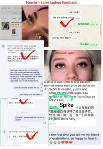 Extensions de cils Neelash Deep Dark et More Strong Root <span class=keywords><strong>Anime</strong></span> Spike Lashes 8MM 25MM, cils préfabriqués Comic Spire, 100% avis positifs - Product Image 2