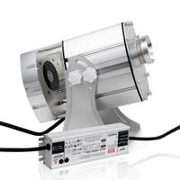 Projecteur LED puissant longue portée 3000W pour signalisation, logo, image, laser, gobo, en alliage d'aluminium et verre
