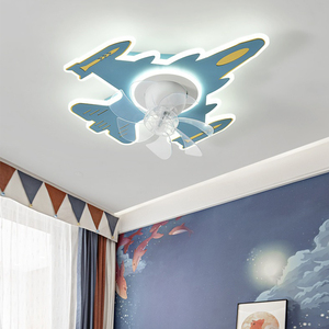 Modern Decorative Kids <b>Room</b> <b>Lights</b> Ceiling Fan 26 Inch Pink Children Bedroom Helicopter <b>Led</b> <b>Light</b> With Fan and Remote Control - Product Image 6