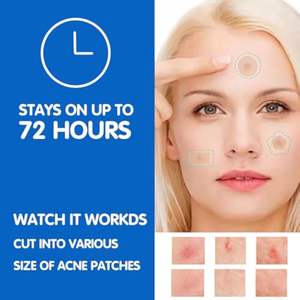 YOJO Apósito Hidrocoloide Flexible, Impermeable, Autoadhesivo, Ultra Absorbente, Esterilizado con EO, Certificado CE, para Heridas, de Tamaño y Forma Personalizables - Product Image 6