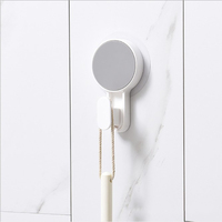 Gancho Adhesivo de Pared Multifuncional y Ecológico FEIGOU, Certificado por SEDEX, Material PS, Color Blanco, Carga de 1-3 kg