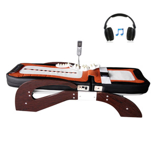 Lit de <span class=keywords><strong>massage</strong></span> en pierre de jade thermique, dispositif de <span class=keywords><strong>Vibration</strong></span> automatique, 6018H - Product Image 1