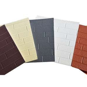 Paneles Sándwich de Espuma de Poliuretano con Revestimiento de Zinc Aluminizado, Diseño Tradicional, Aislamiento Térmico, Impermeables, Ecológicos, para <span class=keywords><strong>Paredes</strong></span> Exteriores - Product Image 6