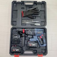 Marteau à percussion électrique sans balais, mandrin SDS de 26mm, brise-béton rotatif industriel sans fil, 21V
