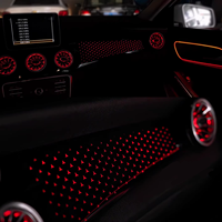 SJC 64 couleurs, éclairage ambiant pour voiture, pour Mercedes Benz CLA/GLA/A/B-Class W156/ W117/W246 /W176 2013-2019, accessoires d'éclairage de sortie d'air