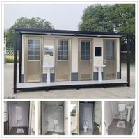 Les toilettes portables commerciales, les toilettes portables de luxe et les toilettes portables à quatre compartiments sont à vendre.