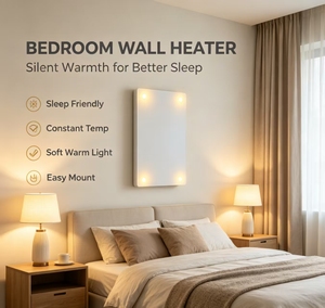 Panneau de chauffage infrarouge à grande surface 1200W, radiateur économe en énergie, fonctionnement silencieux, design moderne, contrôle intelligent réglable - Product Image 3