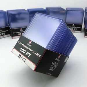 Protections pour cartes à collectionner 3x4 pouces, 100 points, <span class=keywords><strong>ultra</strong></span> transparentes, qualité professionnelle, porte-cartes 3x4 pouces - Product Image 3