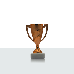 Coppa Individuale Arizona 14 cm bronzo - Product Image 1
