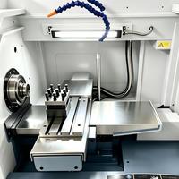 Torno CNC de Cama Plana CK0640 GSK de 2 Ejes, Máquina de Torneado Automática de Alta Precisión para Piezas de Eje y Disco