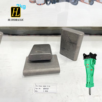 Goupille de blocage de burin pour marteau hydraulique d'excavatrice BRV32, pièce de rechange pour engins de construction