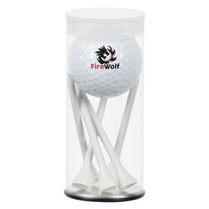 Tube de rangement portable pour tee de golf avec logo personnalisé, accessoire promotionnel, cadeau d'entreprise, vente en gros - Product Image 1