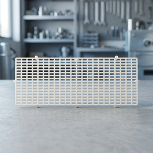 Panneau de sol en plastique durable à lattes Crown 657-L (style classique simple) pour cage à volailles / cage à lapins / plateau de base pour cage à animaux de compagnie - Product Image 3