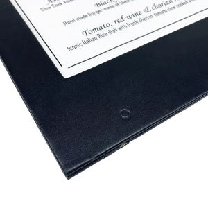 Wholesale Restaurant Menu Display Led Display Menu Restaurant Faux Leather Electronic Led Menu Table Stand Display - Product Image 3