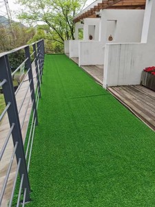 Césped Artificial de 50 mm de Alta Densidad, Césped Sintético Realista para Exteriores, Alfombra Verde para Balcón - Product Image 1