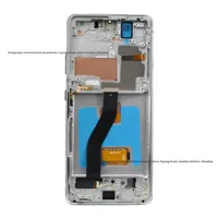 Ensamblaje de Pantalla Táctil OLED Doméstica para Samsung S21 Ultra G9980 con Marco Interno y Externo y 1 Año de Garantía