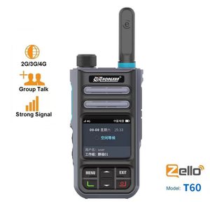 Walkie Talkie Zello T60 4G POC con Bluetooth, Wifi, GPS, Alcance Global de 5000 km, Distancia de Comunicación Ilimitada - Product Image 2