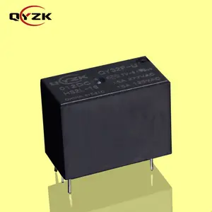 HF32F 5V 16A 6Pin a/c 16amp电信变化线圈0.2W型智能仪表微型12VDC双线圈磁锁继电器