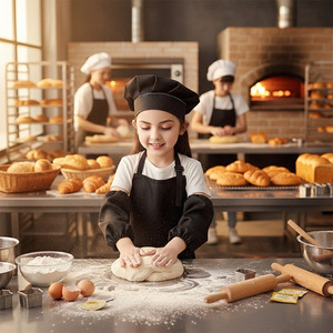Tablier <span class=keywords><strong>de</strong></span> Chef pour Enfants, Tabliers <span class=keywords><strong>de</strong></span> <span class=keywords><strong>Cuisine</strong></span> pour Bébés, Idéal pour la <span class=keywords><strong>Cuisine</strong></span>, l'Artisanat, la Peinture et la Cuisson - Product Image 5