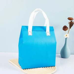 Bolsa Térmica Aislante Personalizada de Tela No Tejida, Reutilizable, para Picnic al Aire Libre, Bolsa de Compras Reutilizable de Tela No Tejida con Logotipo Personalizado - Product Image 6