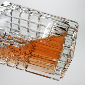 Lujo <span class=keywords><strong>Premium</strong></span> 500ml Whisky Brandy Xo Botella Decantador En Relieve Exclusivo Licor Licores Botella de vidrio - Product Image 6