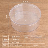 Boîte de rangement rectangulaire transparente en acrylique de qualité alimentaire multi-usage pour biscuits, pâtisseries, snacks, cadeaux, maison et magasin