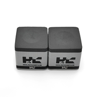 Craie de billard professionnelle Hola Champion en alliage d'aluminium gris, pour queue de billard multi-pièces, boîte de rangement de haute qualité, unisexe