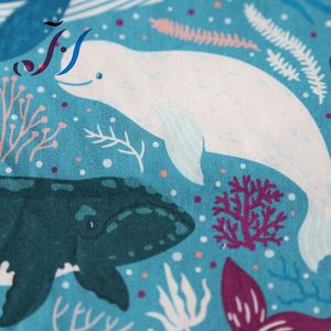 Super doux personnalisé impression numérique mousseline <span class=keywords><strong>gaze</strong></span> <span class=keywords><strong>coton</strong></span> tissu léger pour <span class=keywords><strong>chemise</strong></span> sac couverture jouet Lingerie auvent garçon couverture - Product Image 4