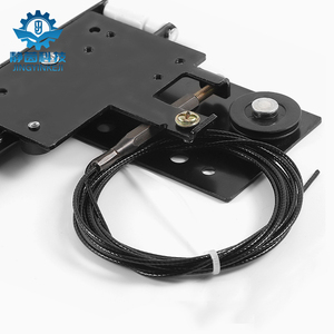 Rail de <span class=keywords><strong>porte</strong></span> pivotant pliant dissimulé de 35mm pour armoire <span class=keywords><strong>Porte</strong></span> coulissante à insertion latérale télescopique/Rail de <span class=keywords><strong>porte</strong></span> tournante - Product Image 4