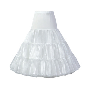 Jupon Lolita blanc sans armature, jupe en tulle ajustable pour usage quotidien, collection Printemps 2025 ZT01 - Product Image 5