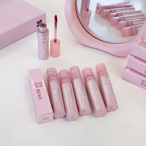 <span class=keywords><strong>Baume</strong></span> à lèvres liquide glacé à base de plantes Gege Bear, rouge à lèvres waterproof, gloss, Pure Desire Lip Glaze - Product Image 2