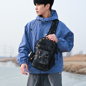 มาซาเวย์กระเป๋าคาดหน้าอกยุทธวิธีลายพรางอเนกประสงค์ระบบโมลกันน้ำกีฬากลางแจ้งกระเป๋าสะพายข้าง - Product Image 3